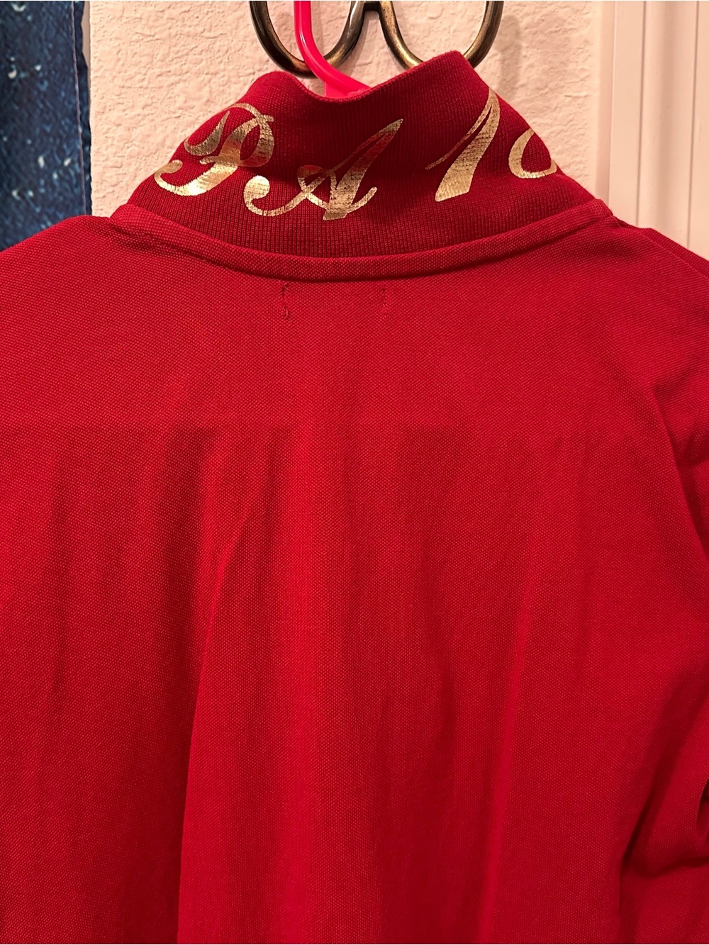 U.S. Polo Assn. Red Polo with Embroidered Logo - Picture 6 of 7